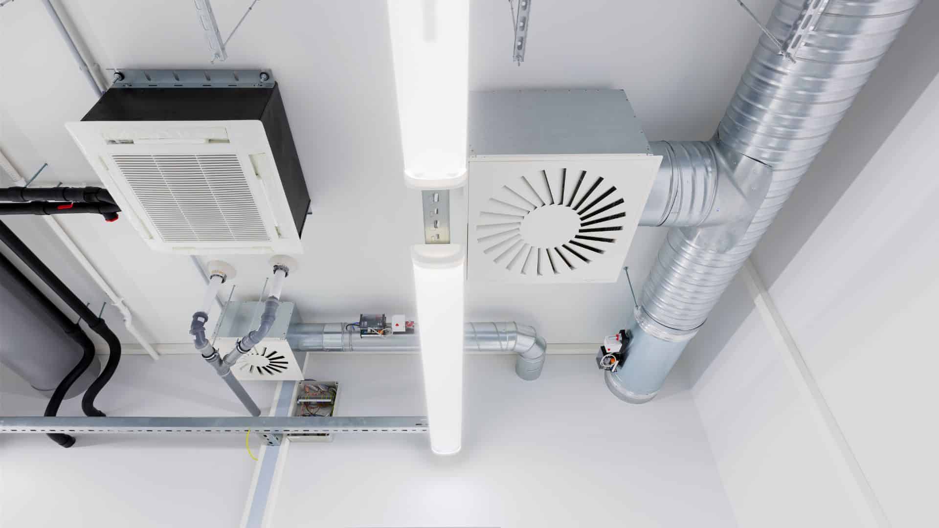 a residential HVAC system